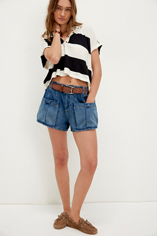 We The Free Shot Caller Pull-On Shorts At Free People In Head Honcho, Size: Large