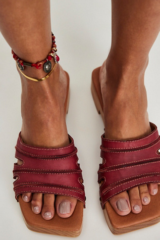Ivy Slide Clogs by FP Collection at Free People in Red, Size: US 9