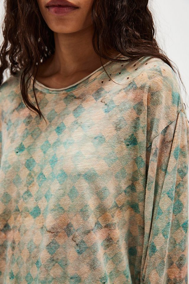 Magnolia Pearl Tangier Checker Long Sleeve #2
