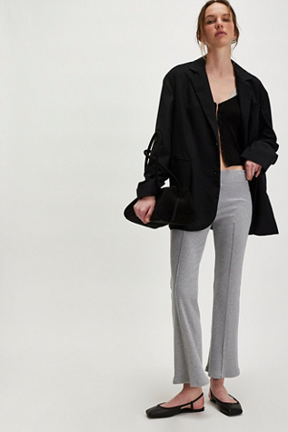 DONNI. Le Pantalon Évasé Côtelé