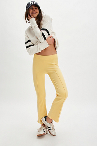 DONNI. Le Pantalon Évasé Côtelé