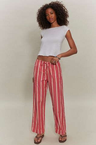 DONNI. The Stripe Pop Drawstring Pants