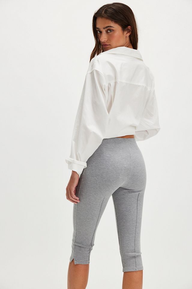DONNI. The Rib Pedal Pusher Capris #1