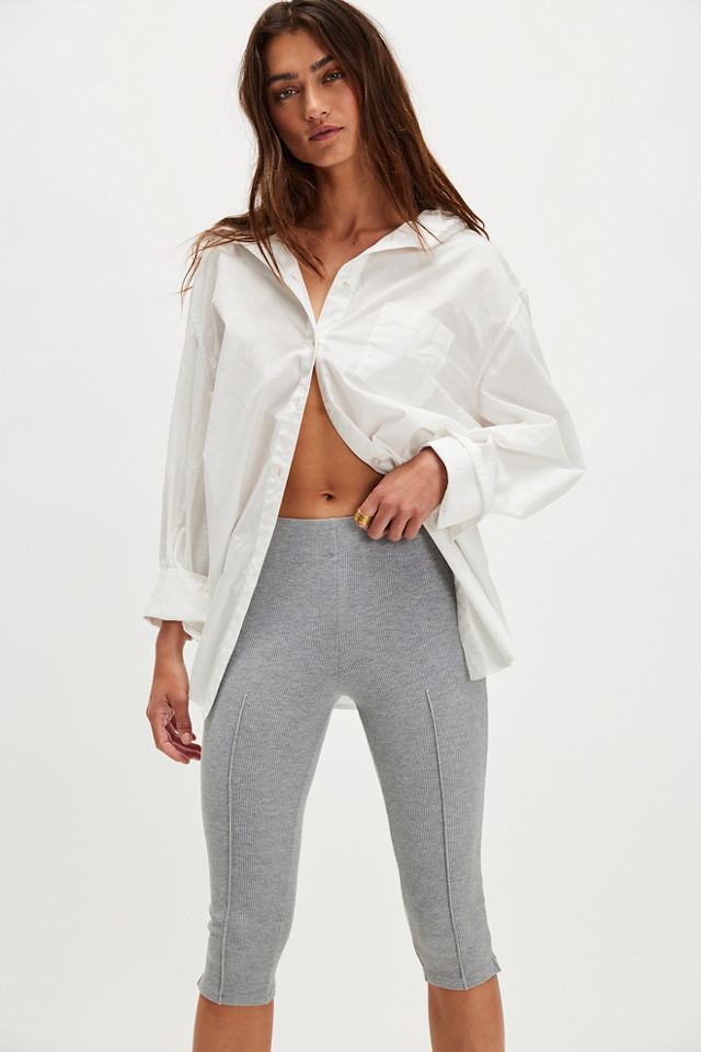 DONNI. The Rib Pedal Pusher Capris #2