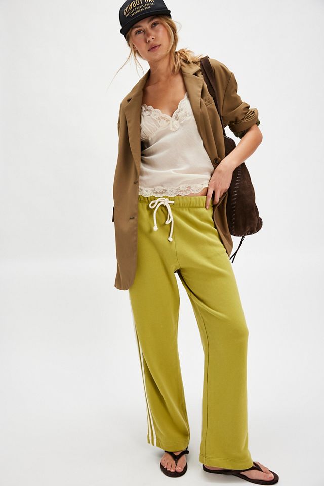 DONNI. The Eco-Terry Stripe Crop Pants #3