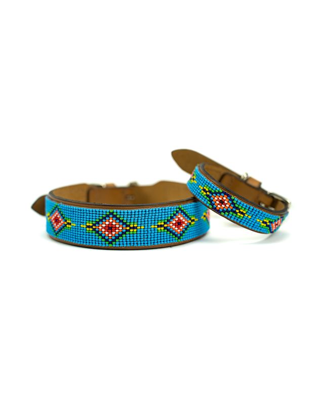 Sambboho Blue Vogue Dog Collar #1
