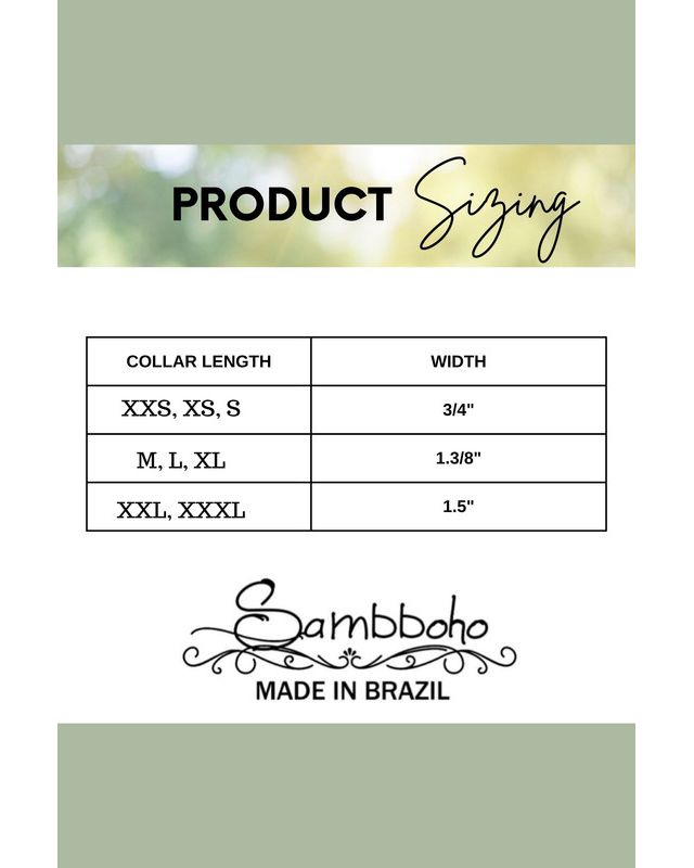 Sambboho Saint Barth Dog Collar #4