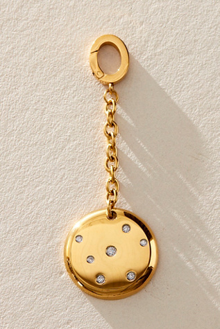 Dorne Medallion Memento Charm At Free People In Gold