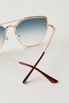 Alma Oversized Aviator Sunglasses