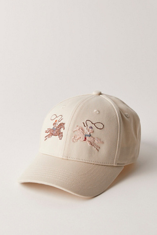 Forever Western Baseball Hat By Understated Leather At Free People In Ivory