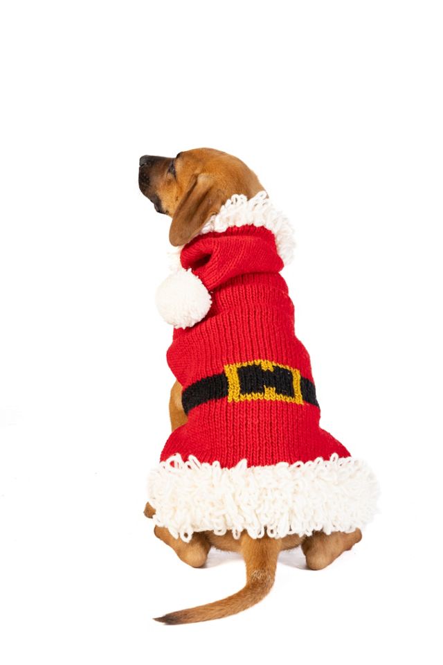 Chilly Dog Santa Dog Sweater #4