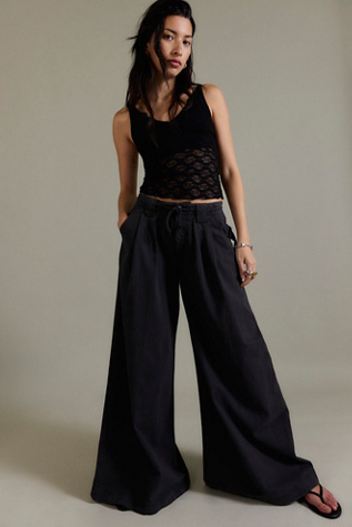 Julien Wide Leg Chino Trousers