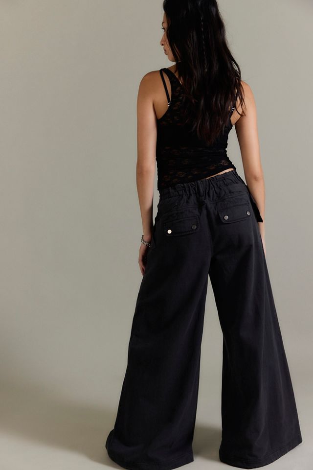 Julien Wide-Leg Chino Trousers