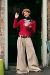 Julien Wide-Leg Chino Trousers