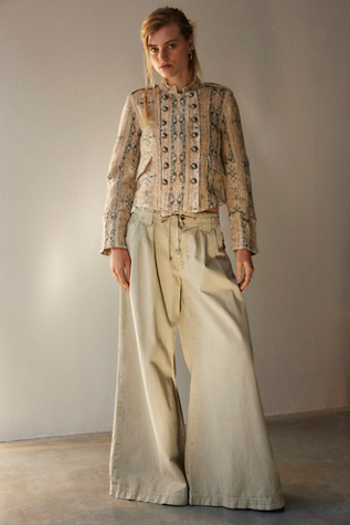 Julien Wide-Leg Chino Trousers