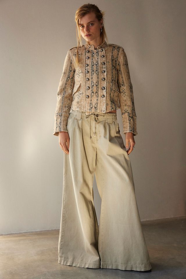 Julien Wide-Leg Chino Trousers #5