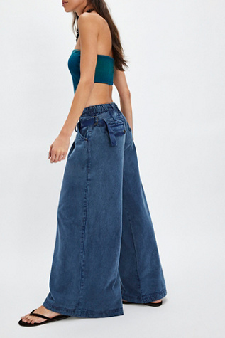 Julien Wide Leg Chino Trousers