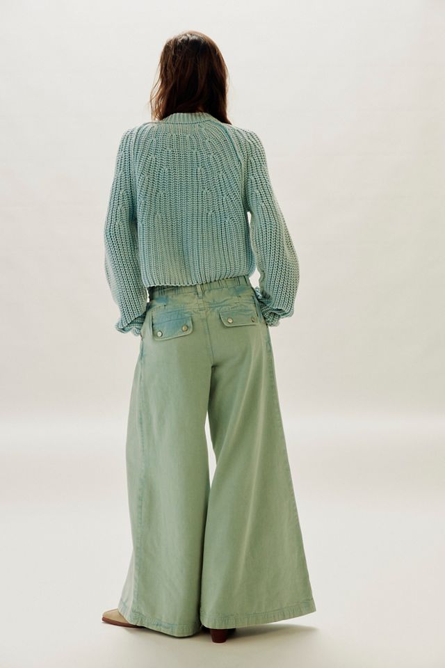 Julien Wide-Leg Chino Trousers #1