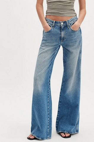 AMO Faith Flare Jeans by AMO Jeans at Free People in Maverick, Size: 26
