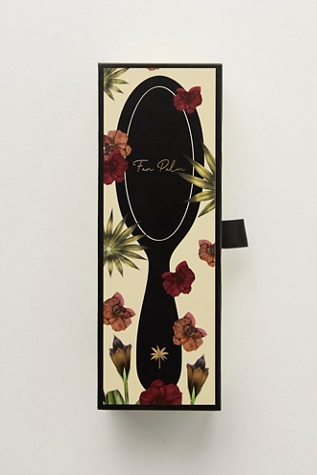 Fan Palm Small Hair Brush At Free People In Sweet Pea