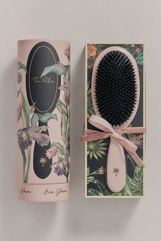 Brosse à cheveux moyenne éco-glamour Fan Palm
