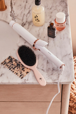 Fan Palm Eco Glam Large Hair Brush At Free People In Nude