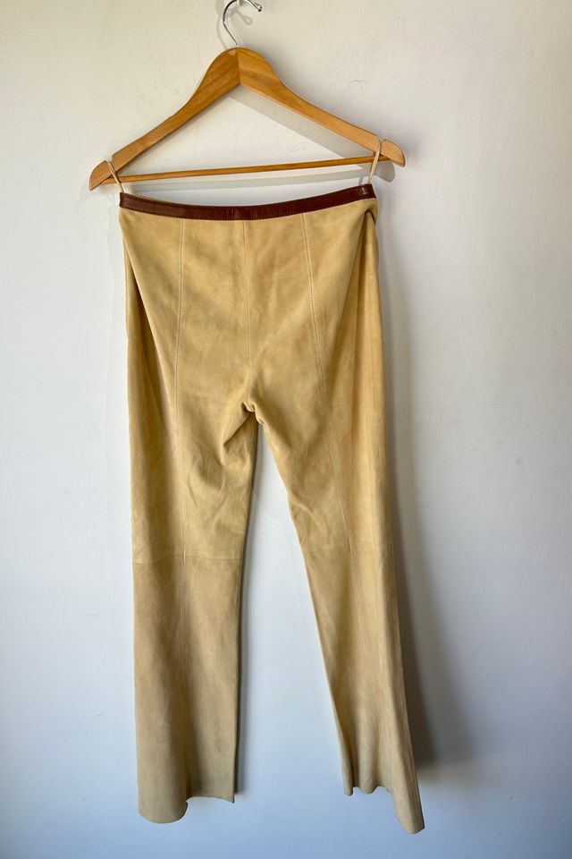 Vintage Valentino Suede Pants Selected by The Curatorial Dept. #1