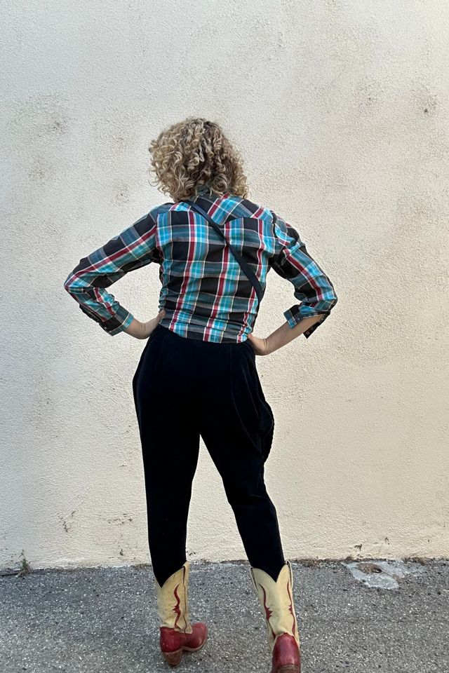 Vintage Issey Miyake Black Corduroy Stirrup Pants Selected by The Curatorial Dept. #1