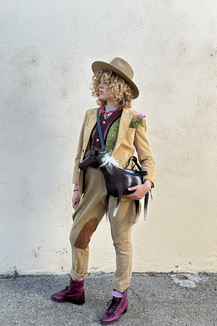 Vintage Antique Taupe Jodhpurs Selected by The Curatorial Dept.