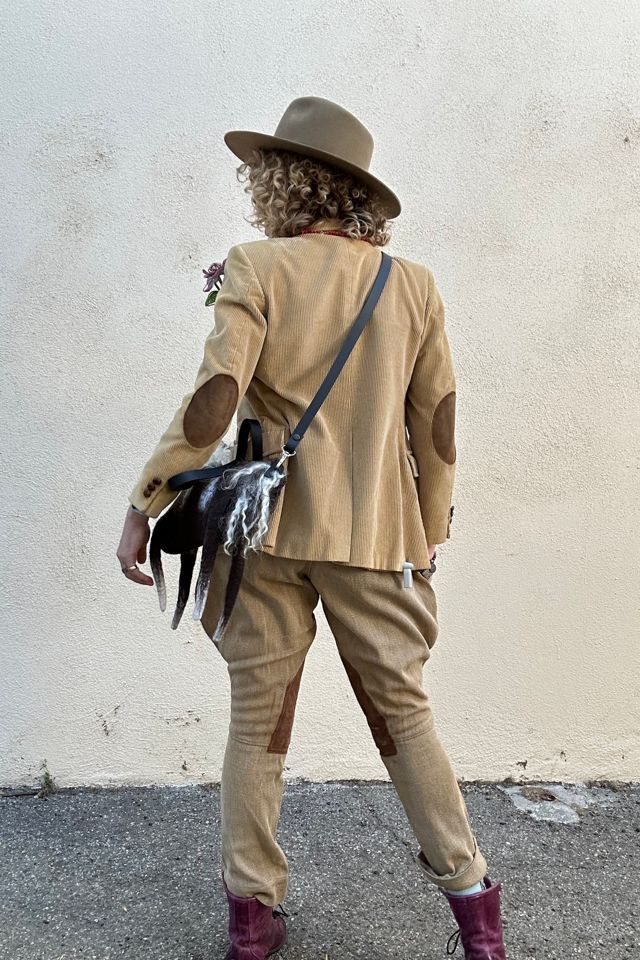 Vintage Antique Taupe Jodhpurs Selected by The Curatorial Dept. #1