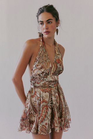Retrofete Alexandria Silk Dress