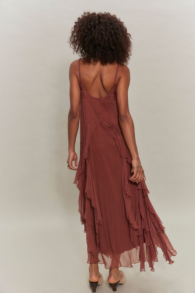 Robe longue en mousseline à ange flottant Nigel Preston #2