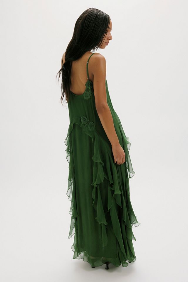 Nigel Preston Floating Angel Chiffon Maxi Dress #1