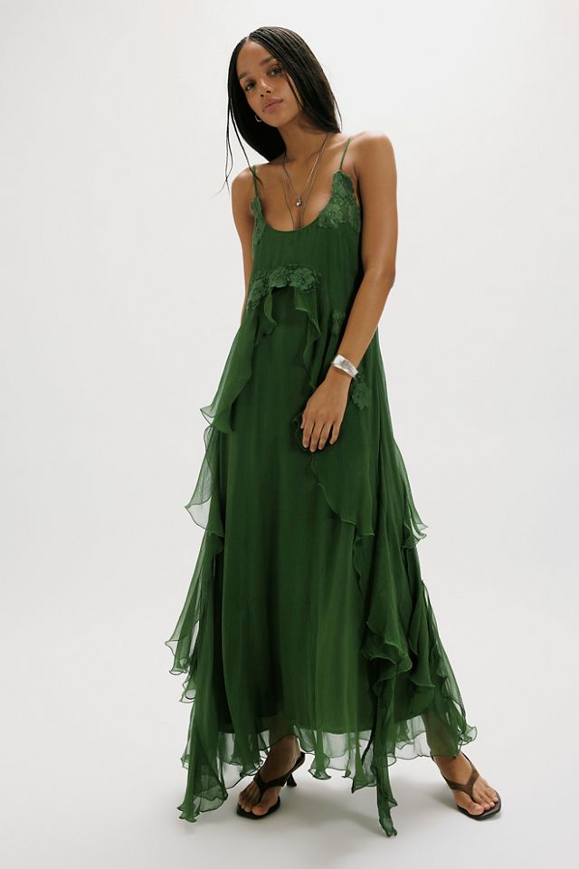 Nigel Preston Floating Angel Chiffon Maxi Dress #3