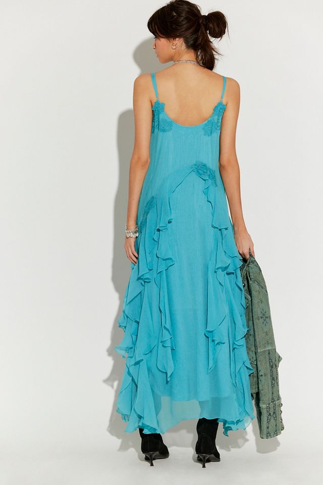 Nigel Preston Floating Angel Chiffon Maxi Dress #1