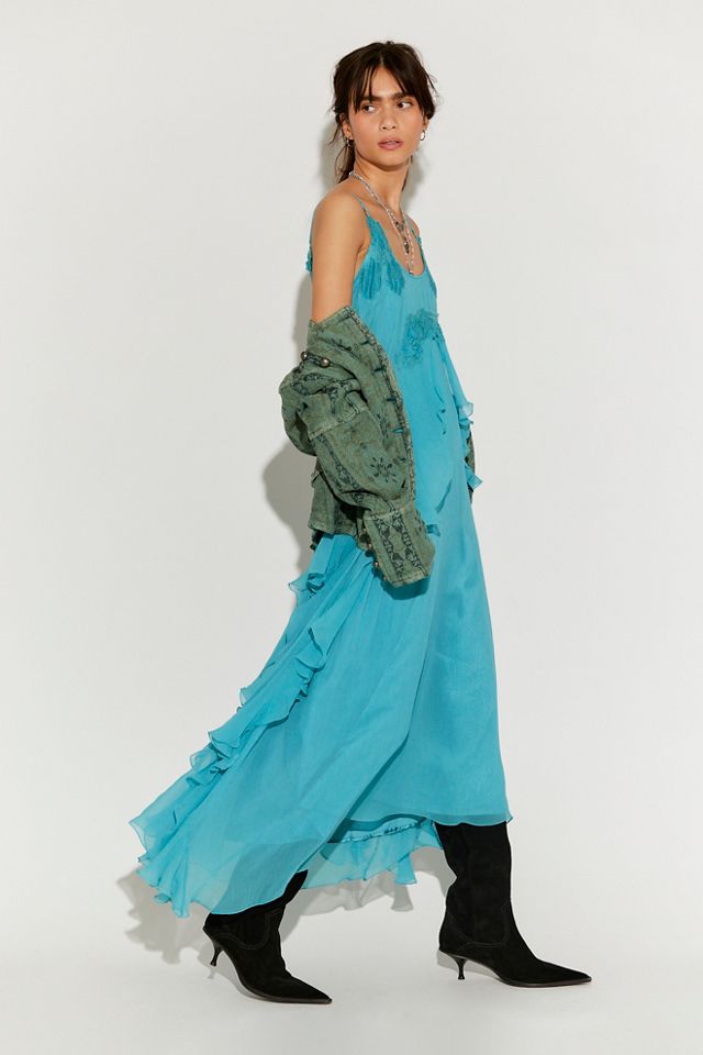 Nigel Preston Floating Angel Chiffon Maxi Dress #2