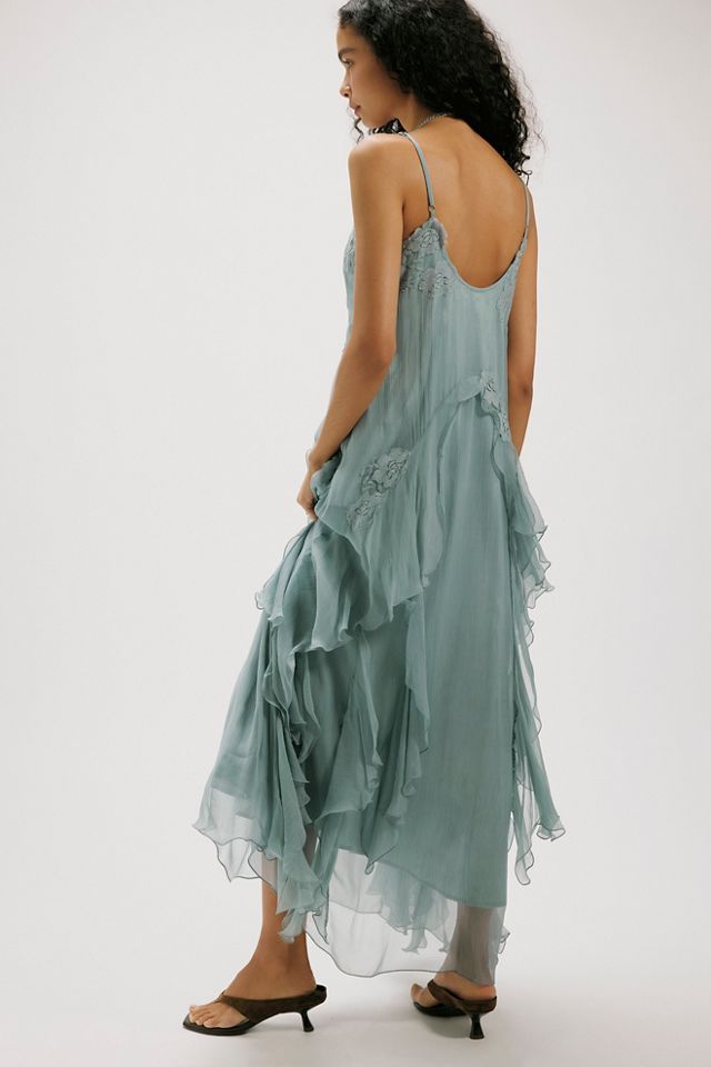 Nigel Preston Floating Angel Chiffon Maxi Dress #2