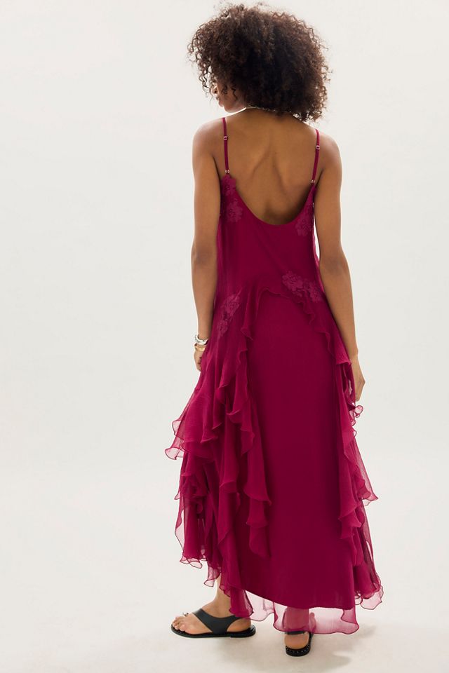 Nigel Preston Floating Angel Chiffon Maxi Dress | Free People