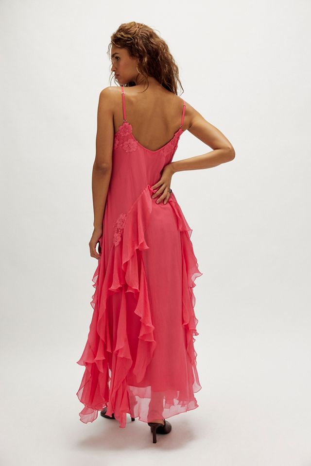 Nigel Preston Floating Angel Chiffon Maxi Dress #1