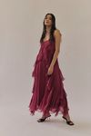 Nigel Preston Floating Angel Chiffon Maxi Dress