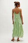 Nigel Preston Floating Angel Chiffon Maxi Dress