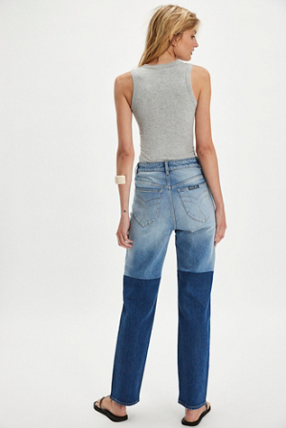 Rolla's Original Straight Reg Brent Splice Jeans