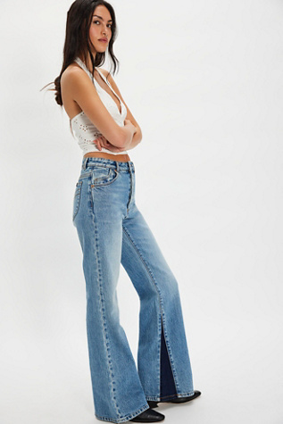 Rolla's Eastcoast Flare Brent Split Jeans