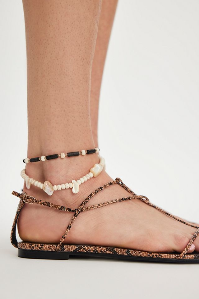 Slim Strappy Sandals #1