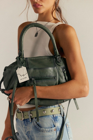 Suede Caravan Tote