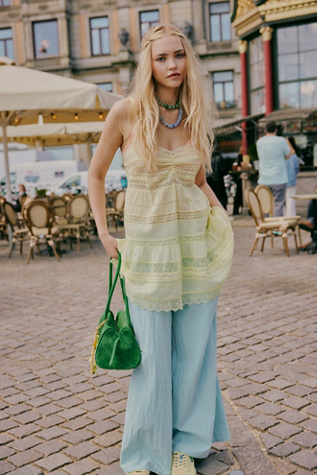 Selia Slip by Intimately at Free People in Tender Yellow, Size: XS