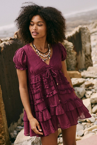 Mini Darcy par free-est en Bordeaux, pour femme taille: XS chez Free People