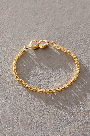 Женское кольцо Sirciam Jewelry Sirciam Tiny Opal Chain, цвет: Золотой — фото 2