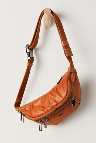 Caraa Small Crossbody Sling Bag at Free People in Clay