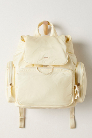 Caraa Cirrus Medium Travel Backpack At Free People In Vanilla